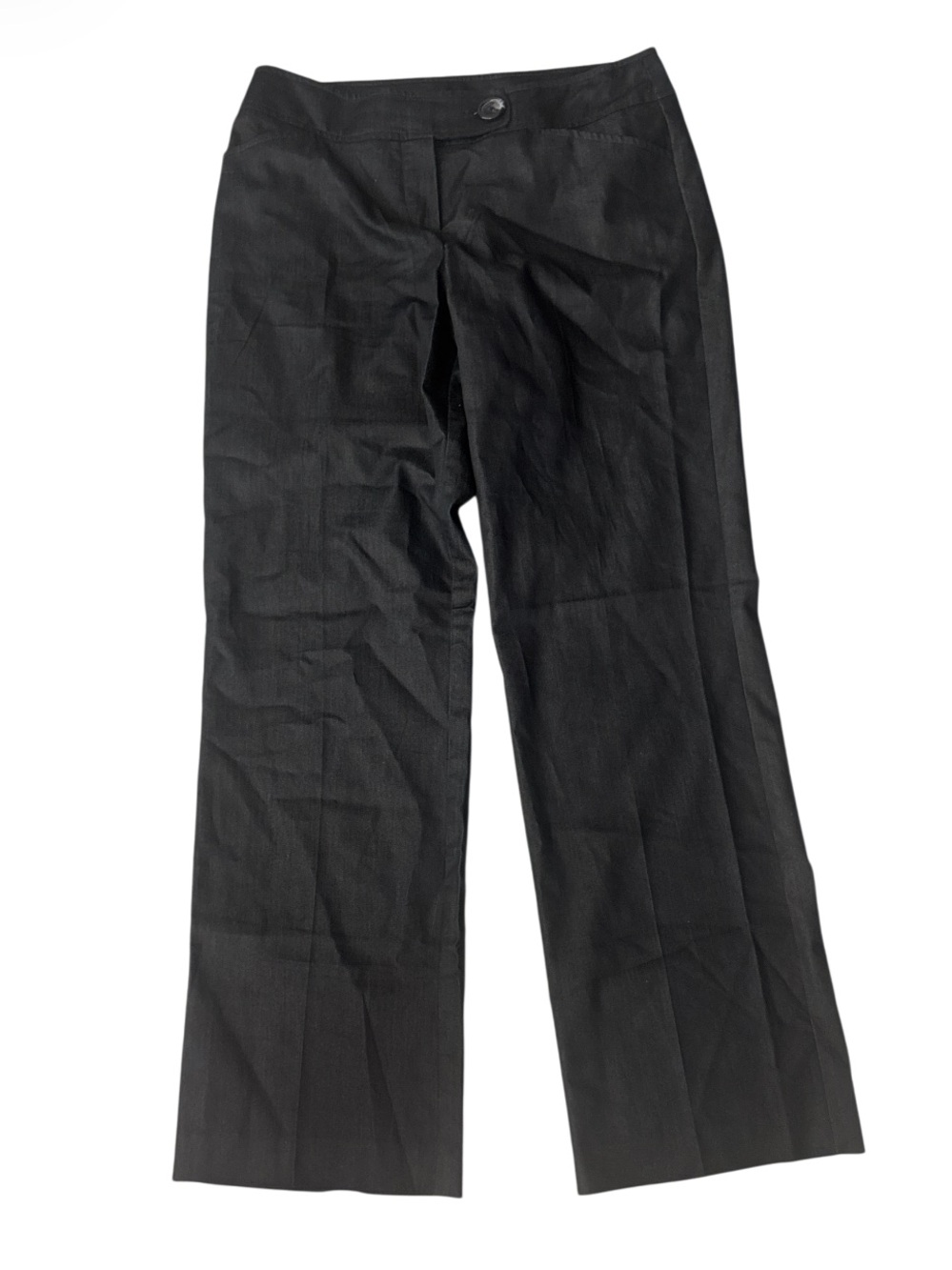 Willi Smith Straight Leg Trousers Preppy Jean Dark Blue - Size 8